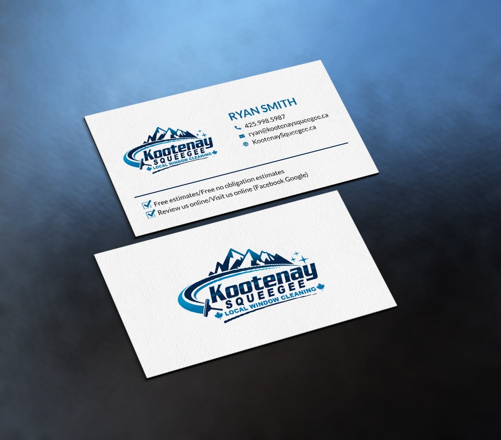 Kootenay Squeegee logo design by fritsB