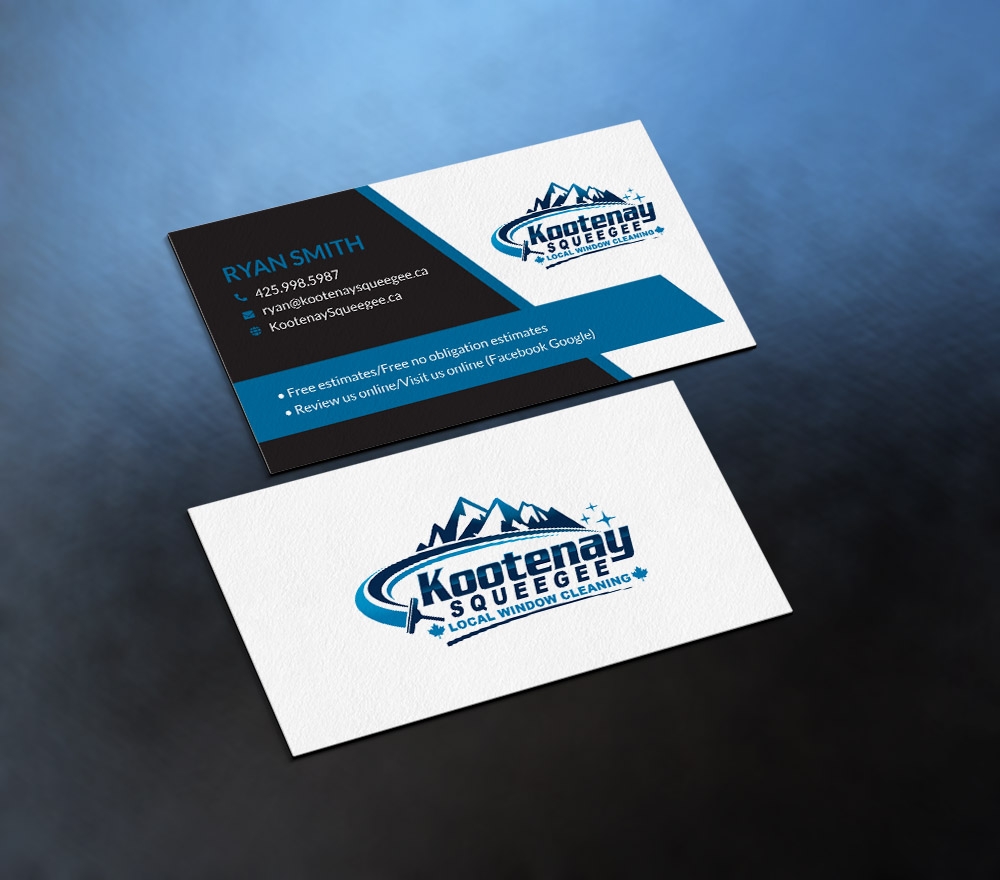 Kootenay Squeegee logo design by fritsB