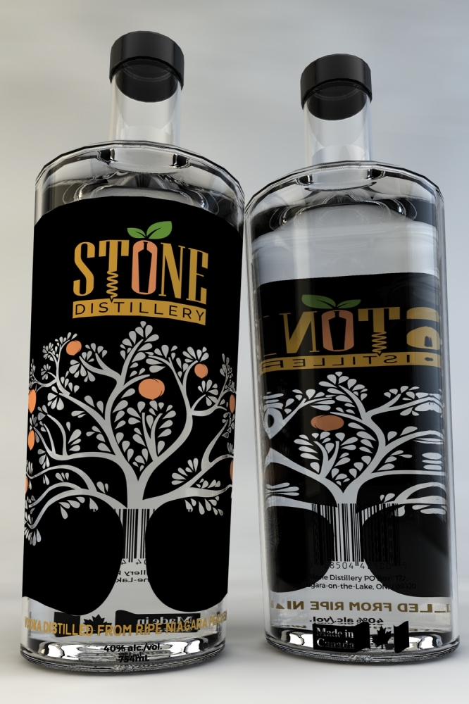 Stone Distillery logo design by scriotx