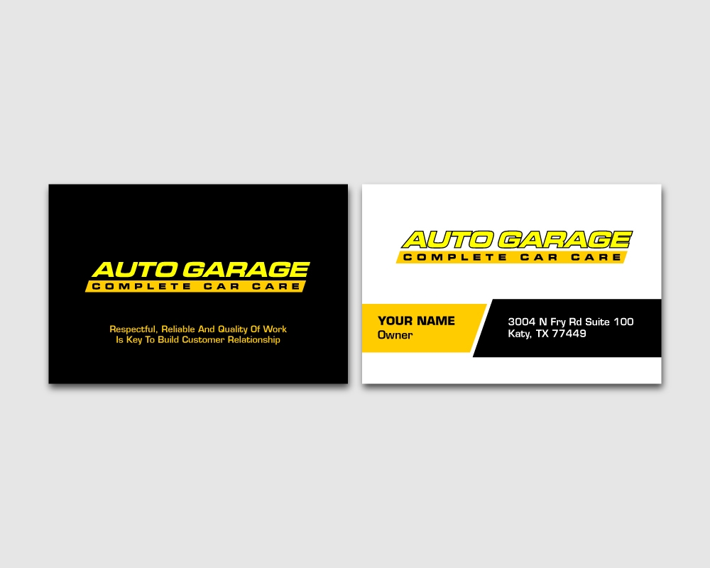 Auto Garage  logo design by labo