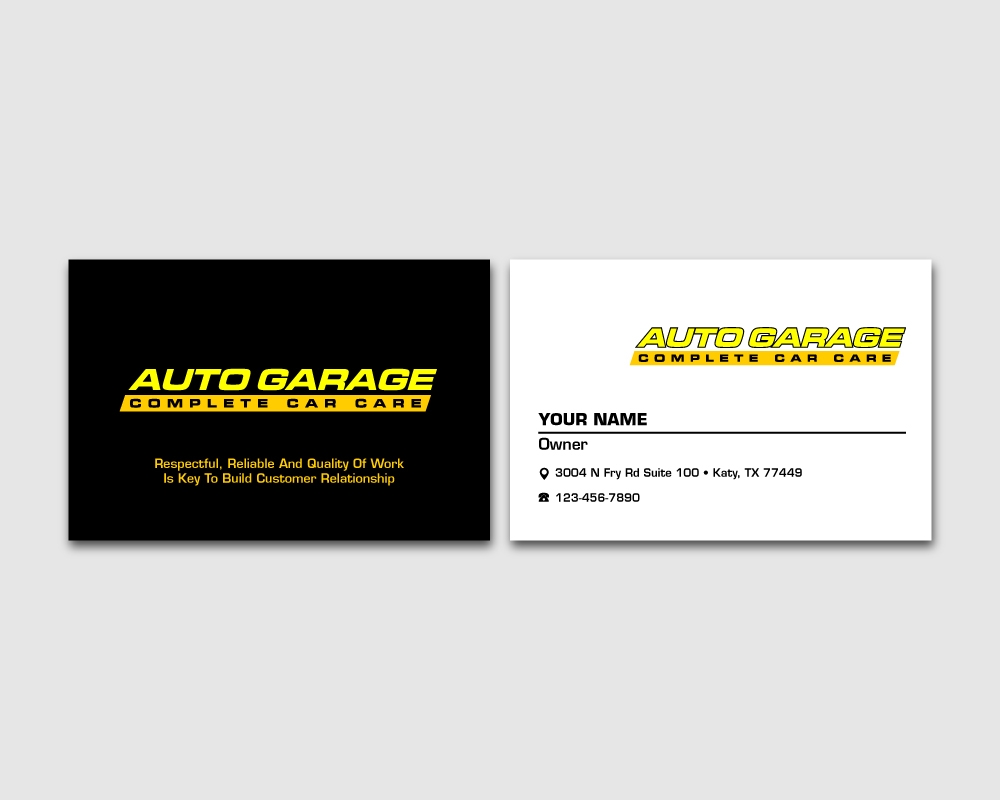 Auto Garage  logo design by labo