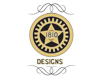 1810 Designs logo design by not2shabby