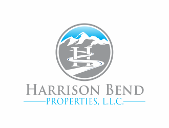 Harrison Bend Properties, L.L.C.   logo design by up2date