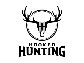 HookedHunting logo design by excelentlogo