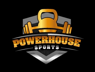 Powerhouse Sports logo design by Erasedink