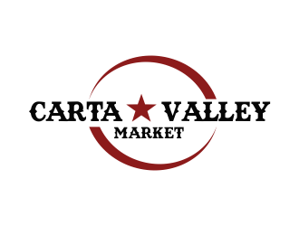 Carta Valley Market logo design by giphone
