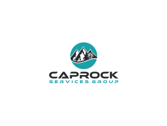 CapRock Services Group logo design by bricton