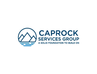 CapRock Services Group logo design by wongndeso
