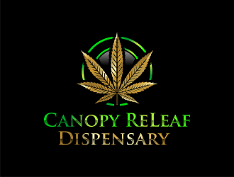 Canopy ReLeaf Dispensary logo design by Republik
