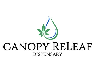 Canopy ReLeaf Dispensary logo design by jetzu