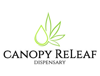Canopy ReLeaf Dispensary logo design by jetzu