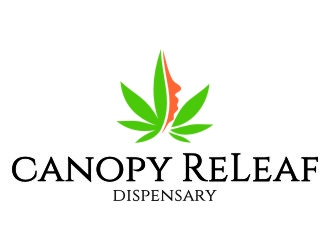 Canopy ReLeaf Dispensary logo design by jetzu
