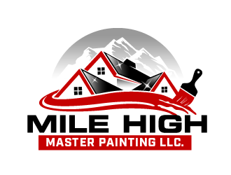 Mile High Master Painting LLC.  logo design by THOR_