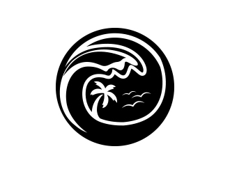 Beachside logo design by MarkindDesign