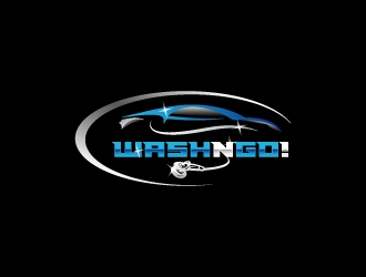 WASH N GO! logo design by wongndeso