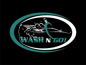 WASH N GO! logo design by Republik