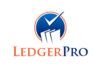 LedgerPro logo design by BeDesign