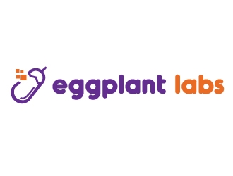 eggplant labs logo design by d1ckhauz