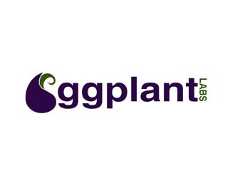 eggplant labs logo design by bougalla005