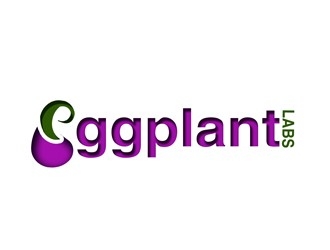 eggplant labs logo design by bougalla005