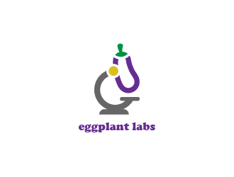 eggplant labs logo design by reight