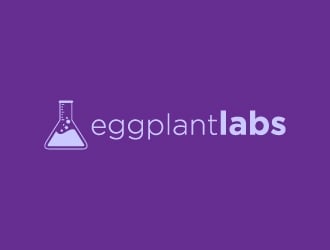 eggplant labs logo design by twomindz
