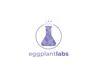 eggplant labs logo design by yans