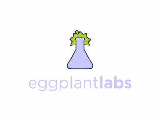 eggplant labs logo design by gusth!nk