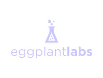 eggplant labs logo design by nurul_rizkon
