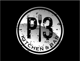 P3 Kitchen & Bar logo design by cintoko