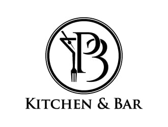 P3 Kitchen & Bar logo design by jaize