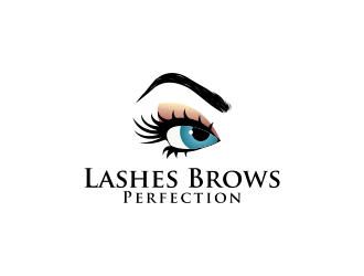 Lashes Brows Perfection logo design by Kruger