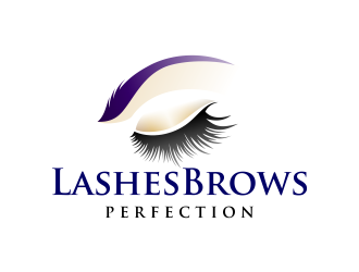 Lashes Brows Perfection logo design by AisRafa