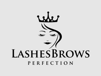 Lashes Brows Perfection logo design by AisRafa
