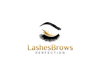 Lashes Brows Perfection logo design by CreativeKiller