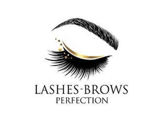 Lashes Brows Perfection logo design by ingepro