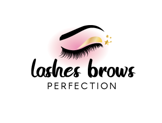 Lashes Brows Perfection logo design by justin_ezra