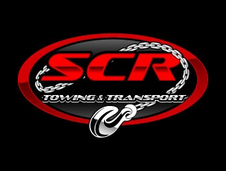 SCR Towing & Transport logo design by uttam