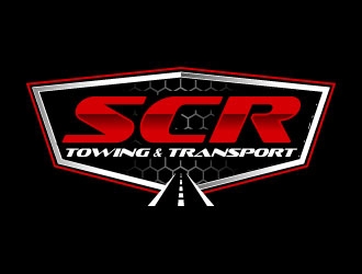 SCR Towing & Transport logo design by uttam