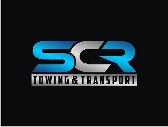 SCR Towing & Transport logo design by bricton
