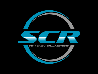 SCR Towing & Transport logo design by savana