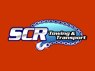 SCR Towing & Transport logo design by IrvanB