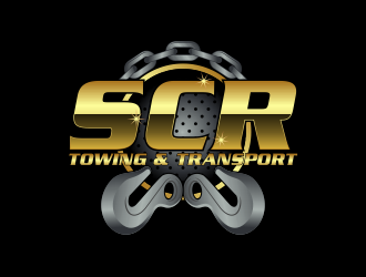 SCR Towing & Transport logo design by Kruger