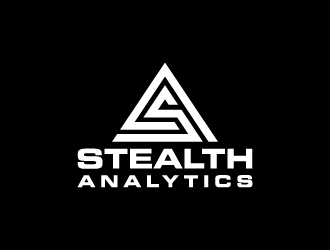 Stealth Analytics logo design by wongndeso