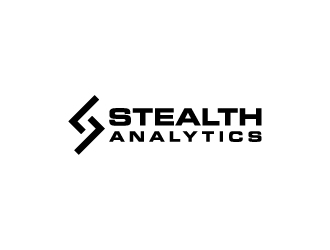 Stealth Analytics logo design by wongndeso