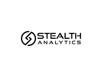Stealth Analytics logo design by wongndeso