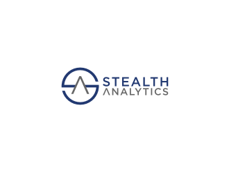 Stealth Analytics logo design by bricton