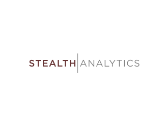 Stealth Analytics logo design by bricton