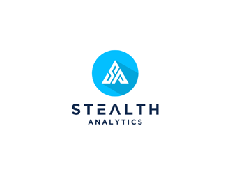Stealth Analytics logo design by ndaru