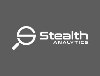 Stealth Analytics logo design by maserik